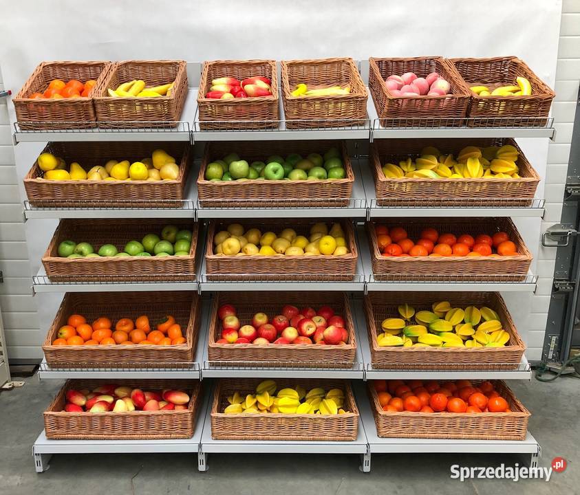 REGAŁ WARZYWNICZY PIEKARNICZY warzywa owoce