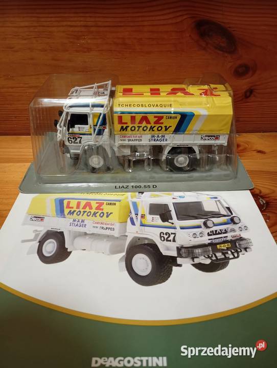 SKODA LIAZ 11055 D Rajd Dakar deagostini 143 Warszawa