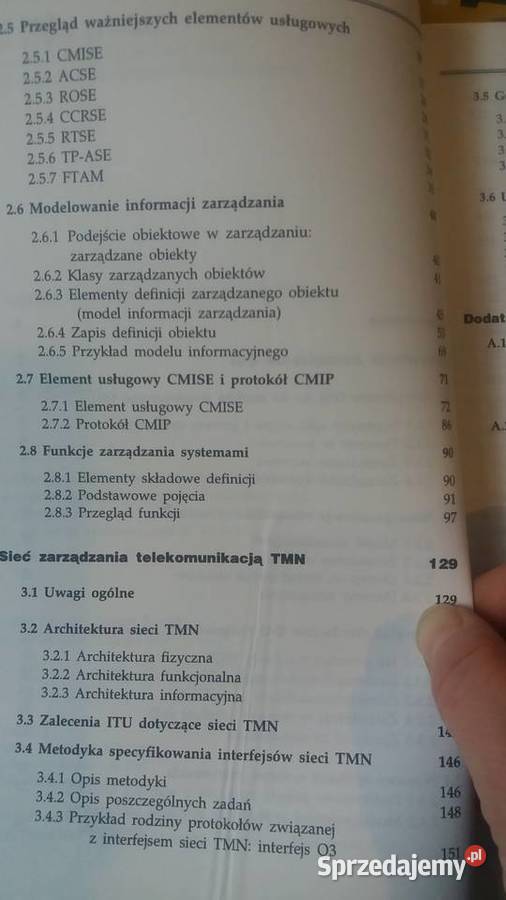 standardy zarządzania sieciami książki unikatowe sprzedam