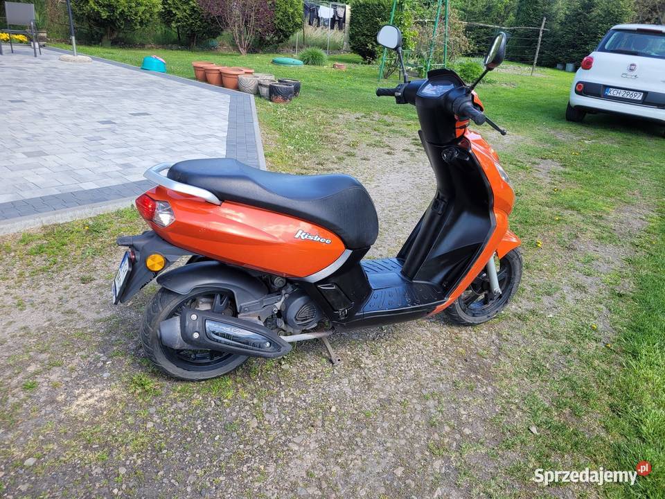 Skuter Peugeot Kisbee 50 WTRYSK 2019r nieuszkodzony małopolskie Alwernia sprzedam