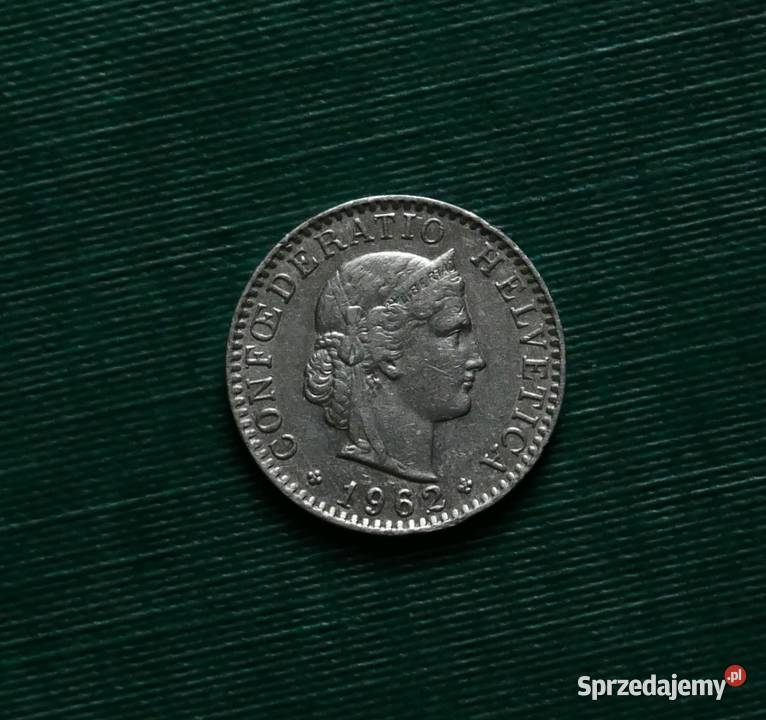 SZWAJCARIA 20 rappenów 1962r Gliwice