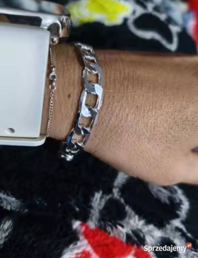 Bransoletka srebrna srebro Bransoletki Ostrowite