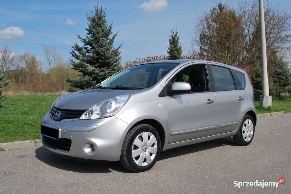 Nissan Note 16 benzyna 110 Automat Klima Hak ASR (kontrola trakcji)