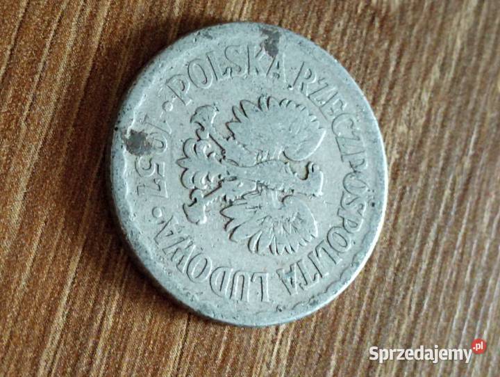 Sprzedam onete 1 zl 1957br lubelskie Chełm sprzedam