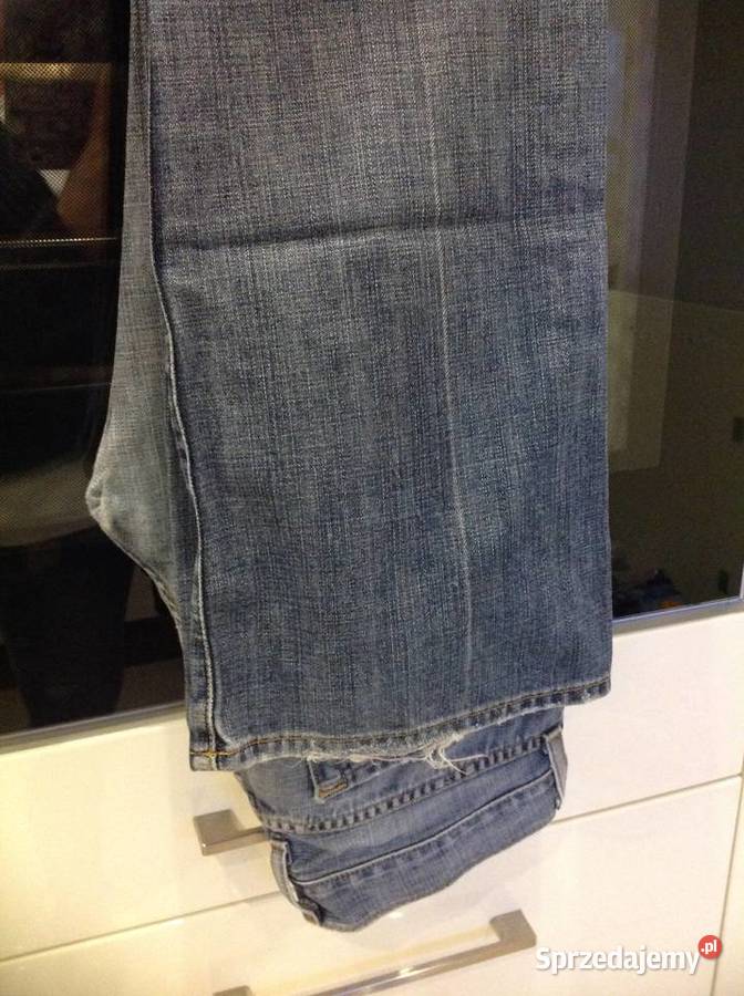 Spodnie dzwony jeans damskie For all mankind r