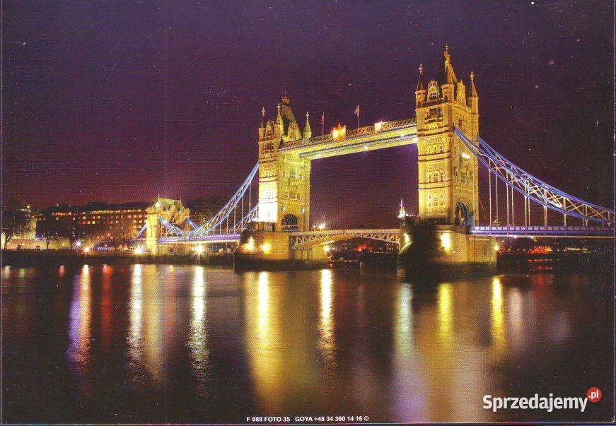 Kart Most Tower Bridge Gliwice