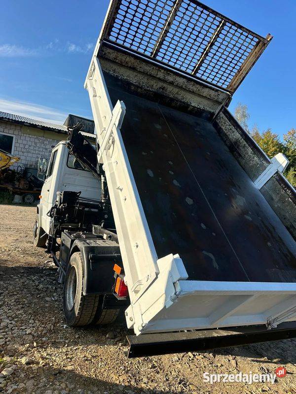 Wywrotka MERCEDES Vario HDS HIAB 055 Duo Łyżka z Filtry Tymowa