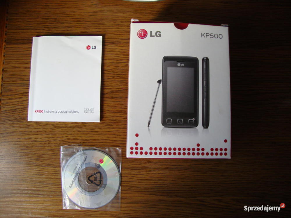 Telefon LG KP500 Namysłów