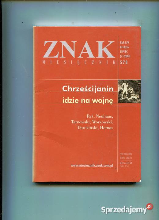 Znak Miesięcznik LIV 578 Szczecin