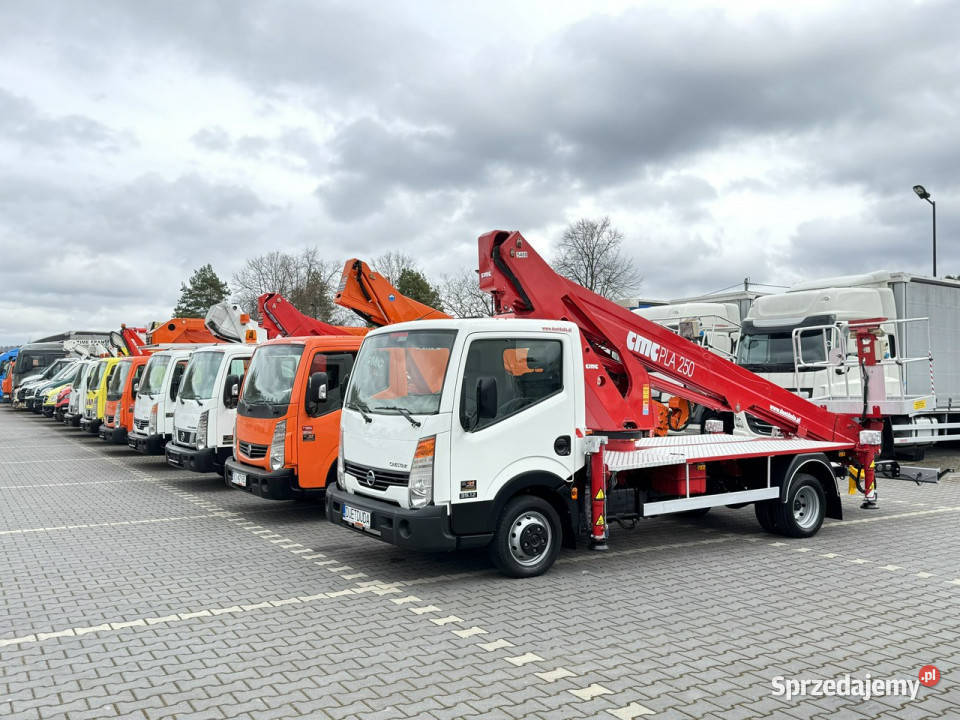 Nissan Cabstar Podnośnik Koszowy 25m CMC PLA 250 Widełki sprzedam