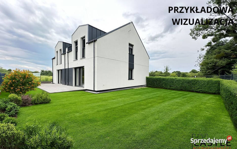 Okazja Nowy dom w zabudowie bliźniaczej gmina bliźniak wielkopolskie Pecna