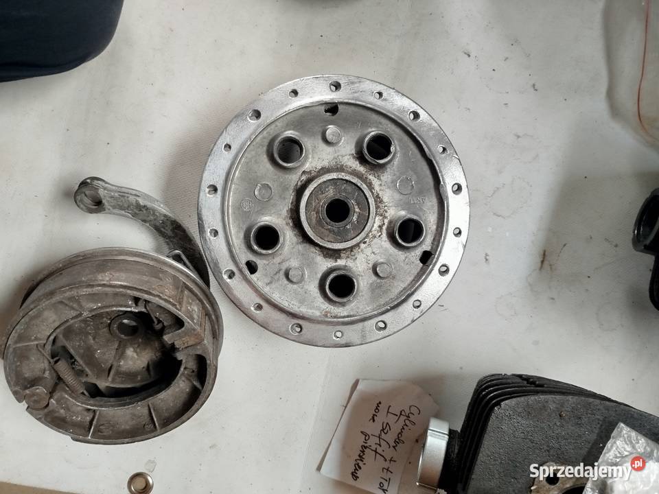 Piasta bęben hamulcowy przód tył WSK Piotrków Trybunalski