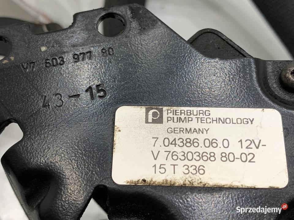 DODATKOWA POMPA WODY MINI COUNTRYMAN R60 7630368 podkarpackie