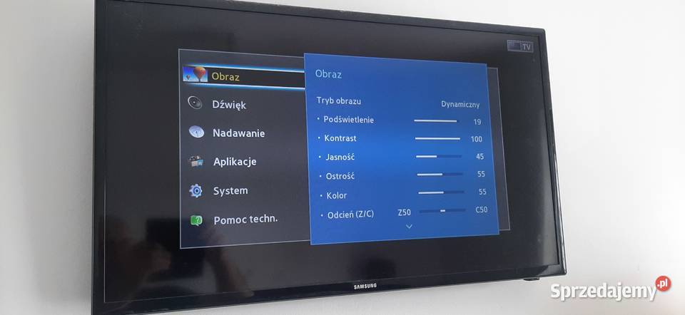 Tv samsung LED wielkopolskie Świerkówki