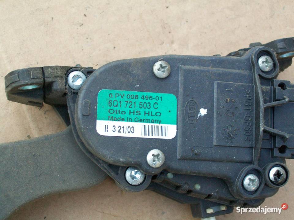 Octavia I Lift 14 16V Pedal gazu potencjometr Układ elektryczny, zapłon Mińsk Mazowiecki