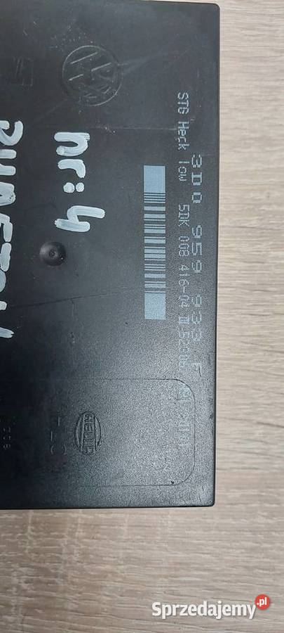 Moduł sterownik komfortu VW PHAETON 3D0959933F Szczecin