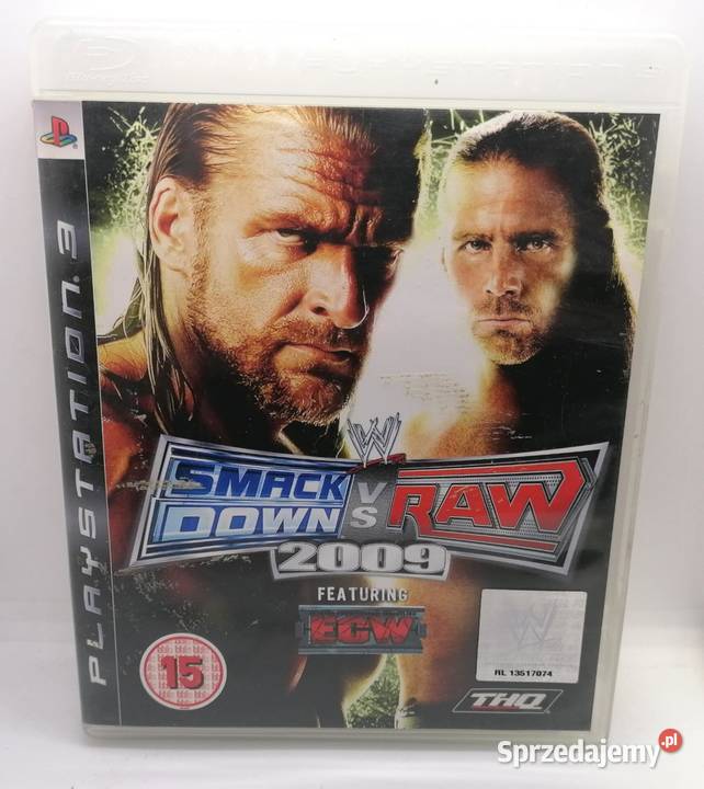 Gra SMACKDOWN VS RAW 2009 3 Elbląg sprzedam