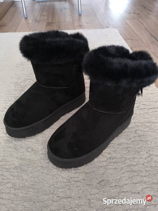 Buty na zimę botki ocieplane Kozaki Biała Podlaska sprzedam