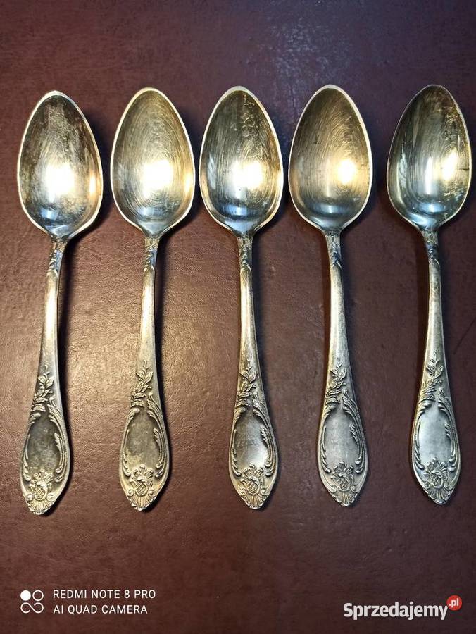 posrebrzane sztućce CCCP 21 wielkopolskie Gniezno