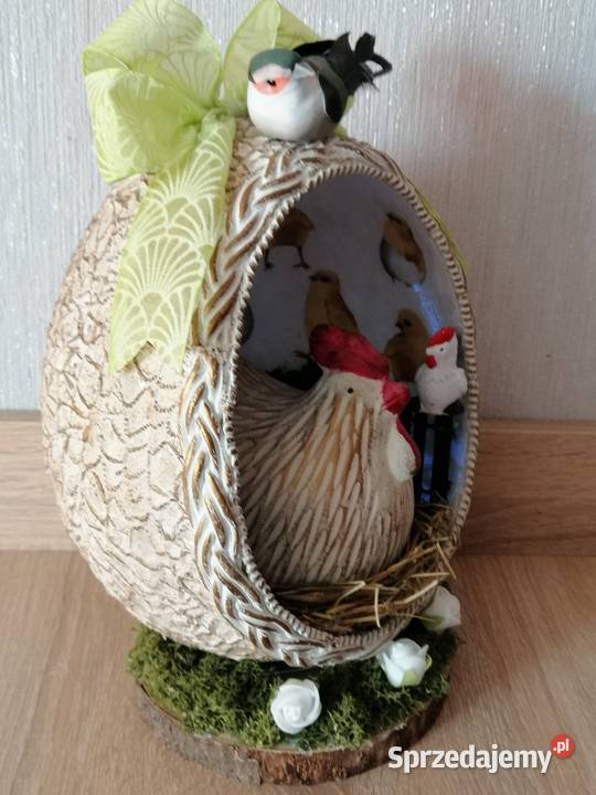 Stroik świąteczny wielkanocny Ozdoby wielkanocne Wielkanoc śląskie Katowice