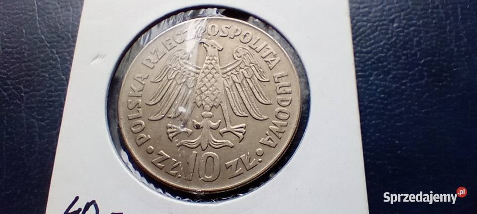 Stare monety 10 złotych 1964 PRL Polska skrętka podkarpackie Lesko
