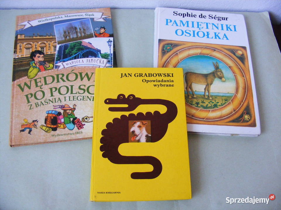 Pamiętniki osiołka Opowiadania wybrane Wędrówki Oborniki Śląskie