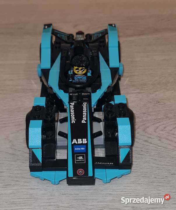 Klocki Lego Jaguar I Pace e Trophy wyścigówka Łódź sprzedam