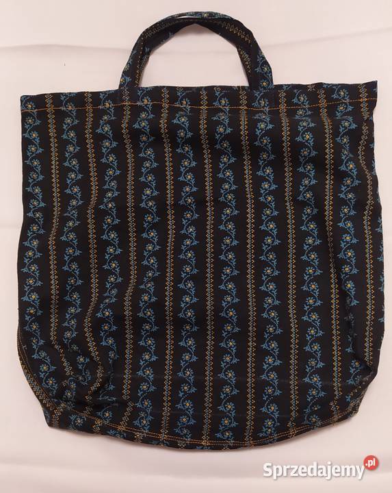 Torba na zakupy KWIATKI PASKI KROPKI Hajnówka