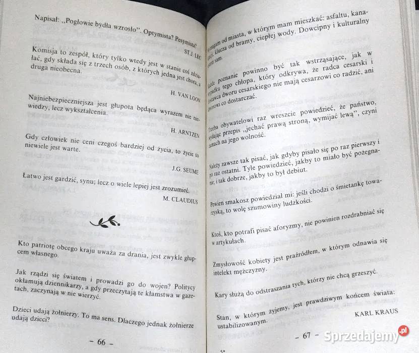 Tuziny aforyzmów Marian Dobrosielski Chełm