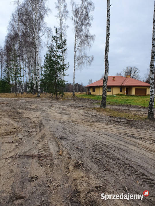 Działka do zabudowy otulina parku krajobrazowego asfalt Augustówka