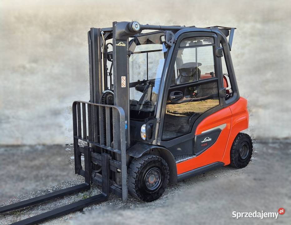 LINDE H25 2022r niski maszt wolny skok KABINA gaz Rybnik