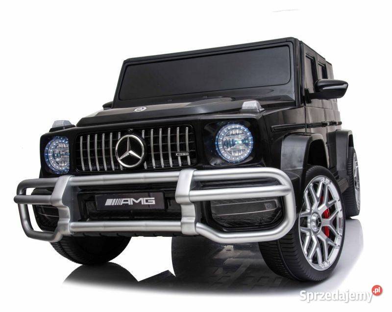 MERCEDES G63 AMG 2 DZIECI 24V 4X4 MIĘKKIE KOŁA kujawsko-pomorskie Toruń