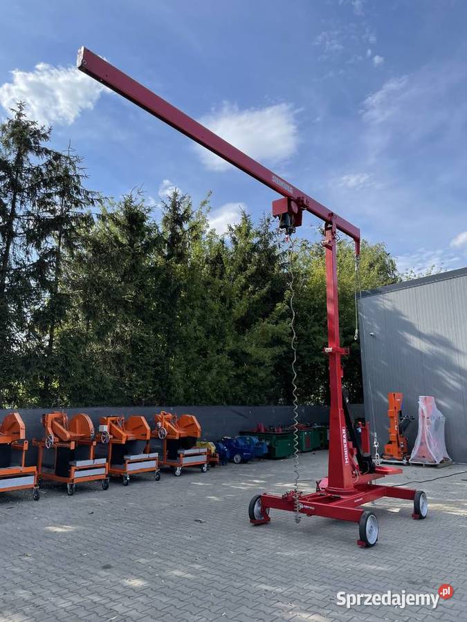 Dźwig Steinweg MK 3005 bocker minikran wciągarka nie Ślesin
