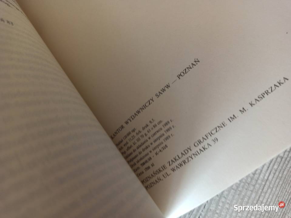 Z Notatnika Stanu Wojennego Andrzej Szczypiorski Antykwariat Bielsko-Biała