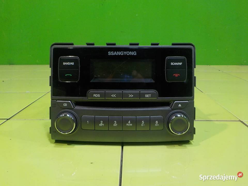 SSANGYONG RODIUS II TURISMO 20 B 13r radio CD Suków