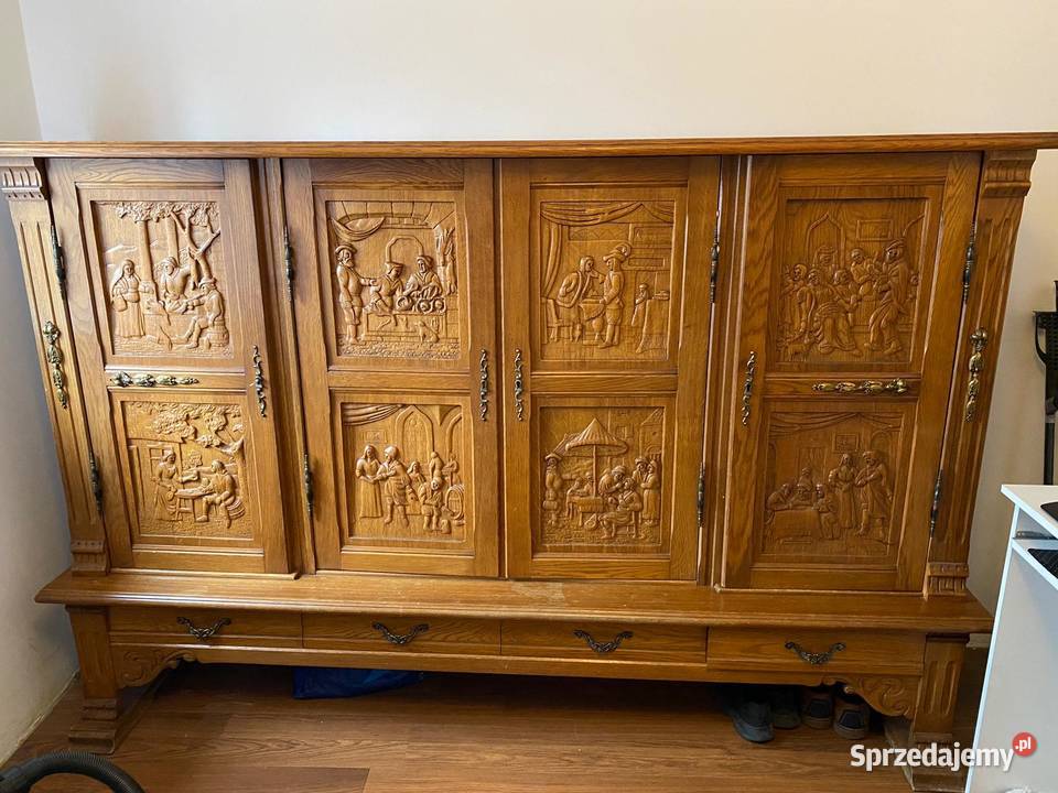 Komoda rzeźbiona piękna