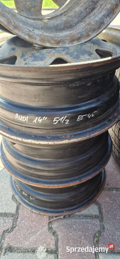 Felgi stalowe Audi VW 14 4x108 ET45 Krasnystaw