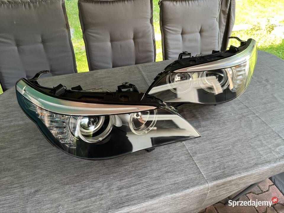 LAMPY BMW E60E61 LCI BiLED polift oryginał Hella Części samochodowe Bytom