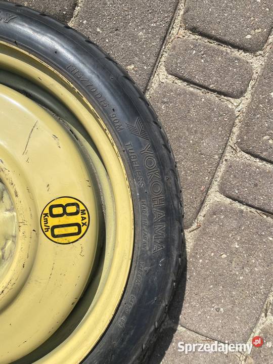 Koło dojazdowe dojazdówka 5x1143 r15 Płock