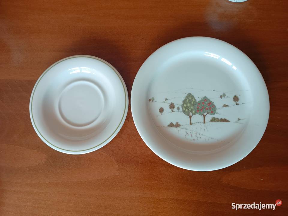 Komplet do kawyherbaty 4 osób niemiecka Szczyrk sprzedam