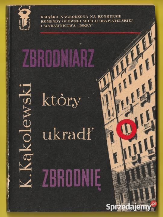 ZBRODNIARZ KTÓRY UKRADŁ ZBRODNIĘ KRZYSZTOF Pozostałe łódzkie Łódź