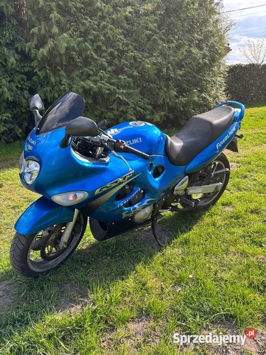 Suzuki GSXF 600 GSX 600F Zamiana nieuszkodzony Łaźniki