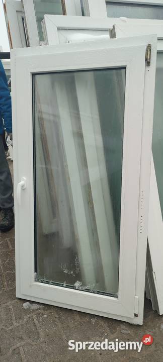 OKNA KacprzaK OKNO PCV 72X136 Używane Plastikowe 72cm lubelskie sprzedam