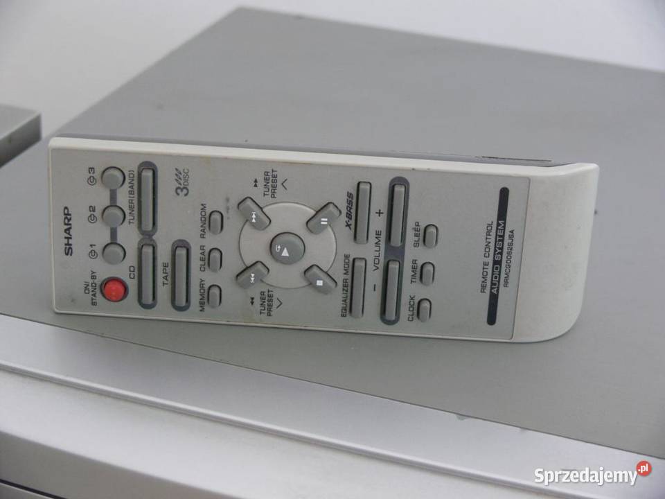 Wieża Sharp kol pil sprawna WYSYŁKA Wieże i miniwieże Jasło