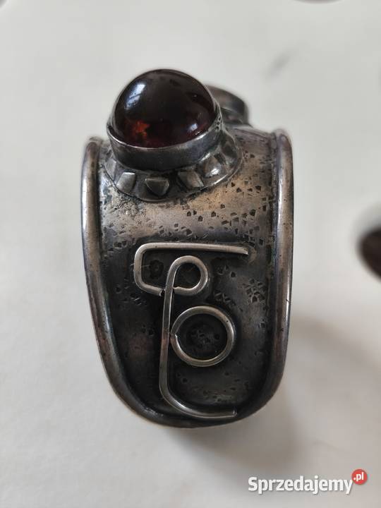 ORNO bransoletka srebrna 800 lata 60 pomorskie Gdańsk