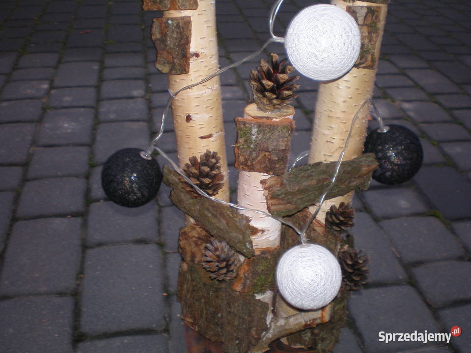 brzoza kule ledozdoba dekoracja Siedlce