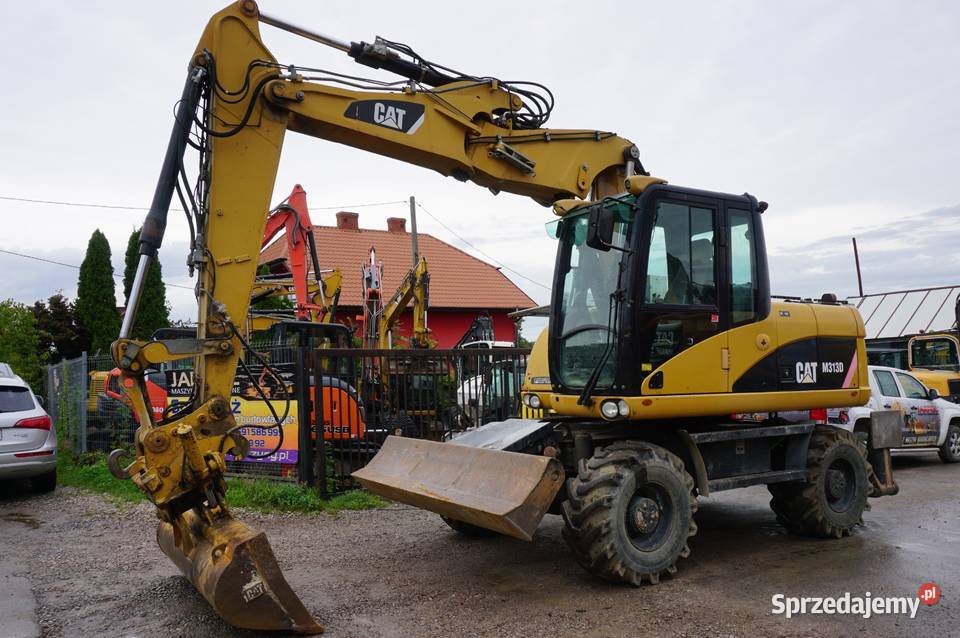 Koparka kołowa CAT M 313 D 2008 Jeziorko