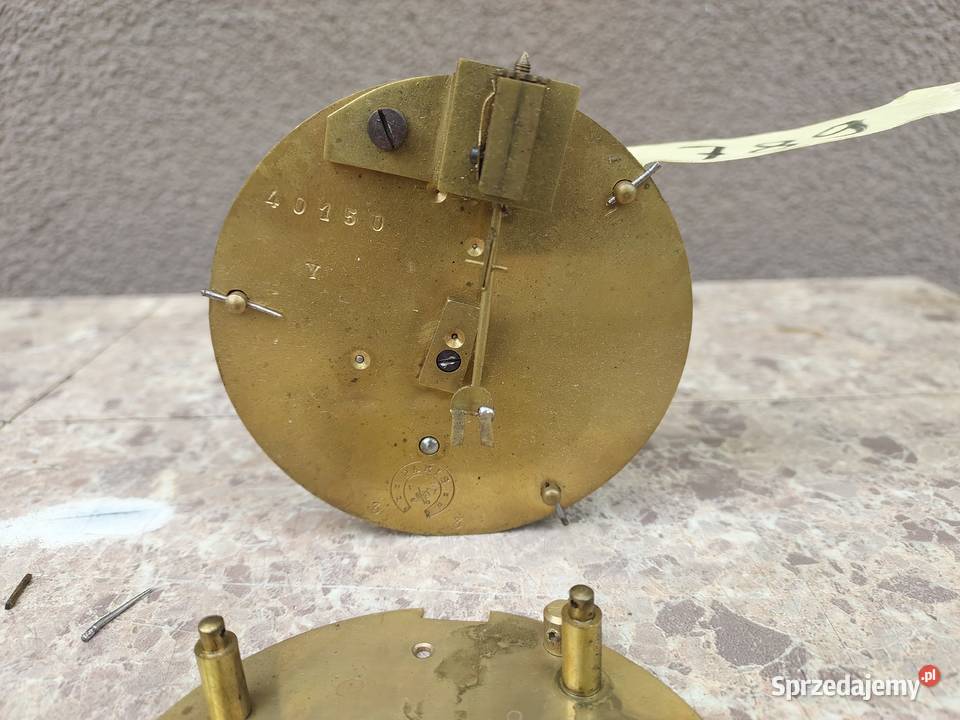789 Mechanizm starego francuskiego zegara Japy Antyki, Sztuka, Kolekcje pomorskie Tczew