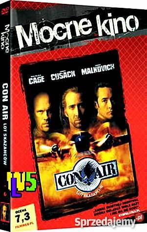 CON AIR LOT SKAZAŃCÓW NICOLAS CAGE MOCNE KINO Kalisz