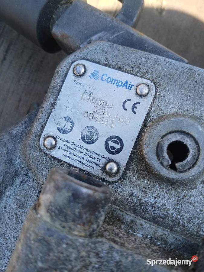 Młot pneumatyczny wyburzeniowy Atlas Copco TEX wielkopolskie Błońsko